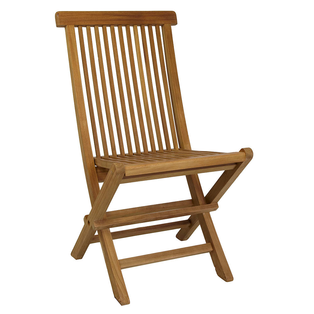 SILLA DE TECA BASICA REFORZADA