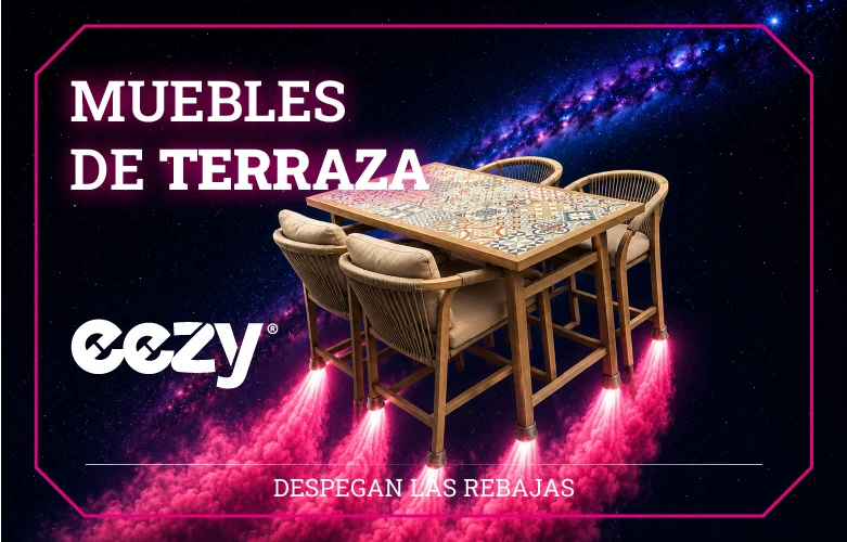 muebles de terraza en rebajas en Eezy Palma