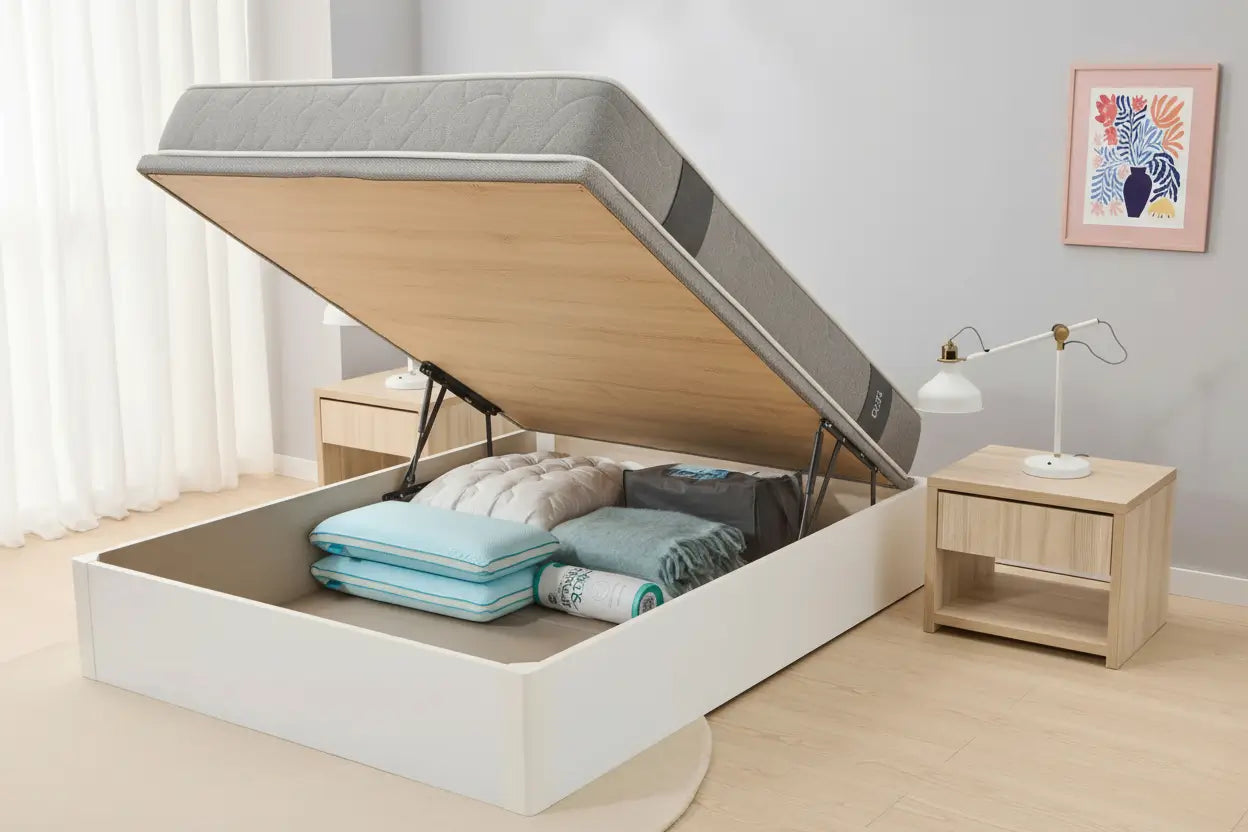 Gana espacio en casa con un canapé abatible